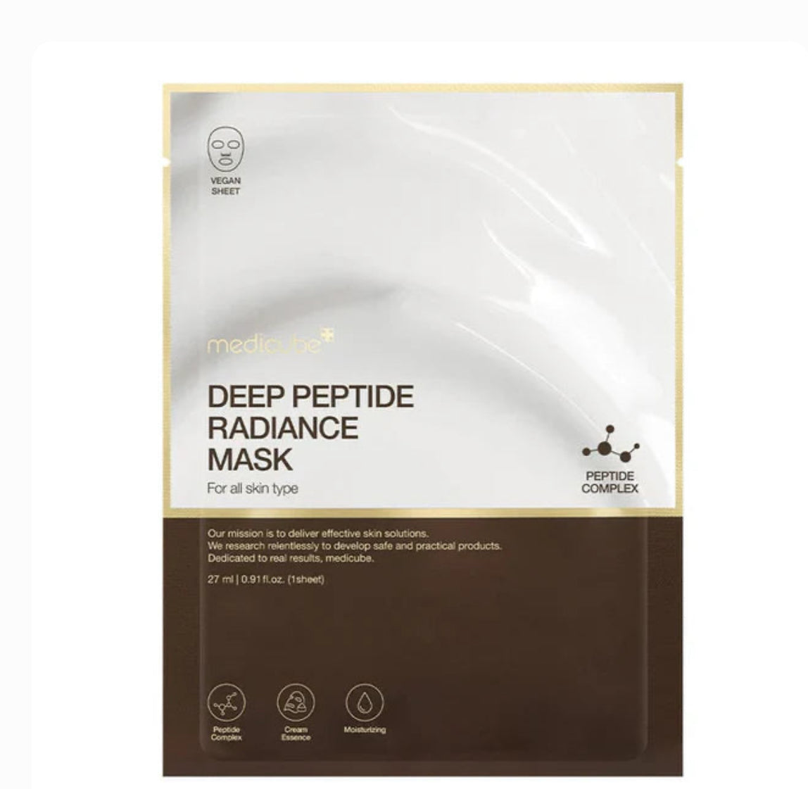 Mascarilla Medicube de Peptide