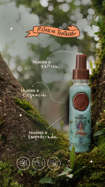 Perfume Termoprotector Desenrredante con Aroma a Vainilla Ritual Botanico