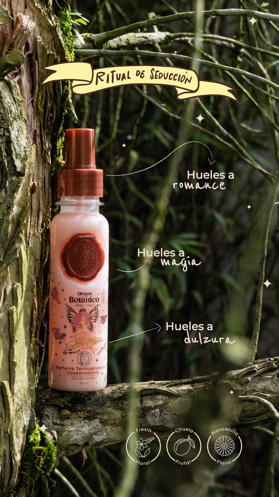 Perfume Termoprotector Ritual Botanico Aroma Frutal